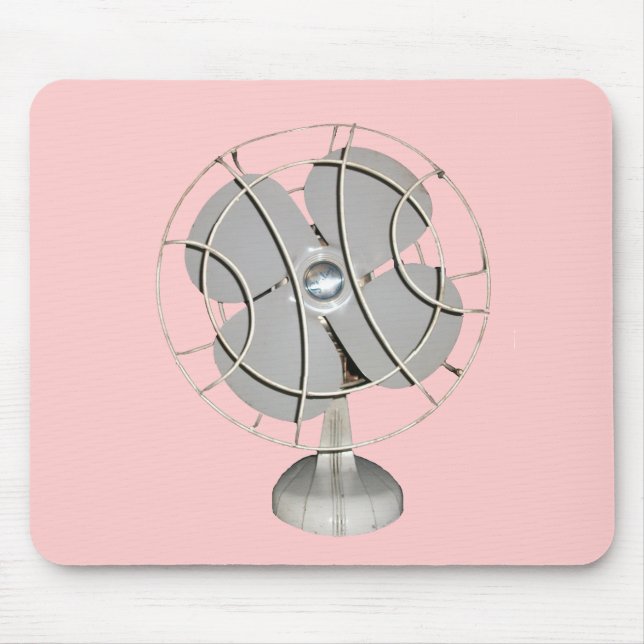 Tapis De Souris Ventilateur électrique rétro (Devant)