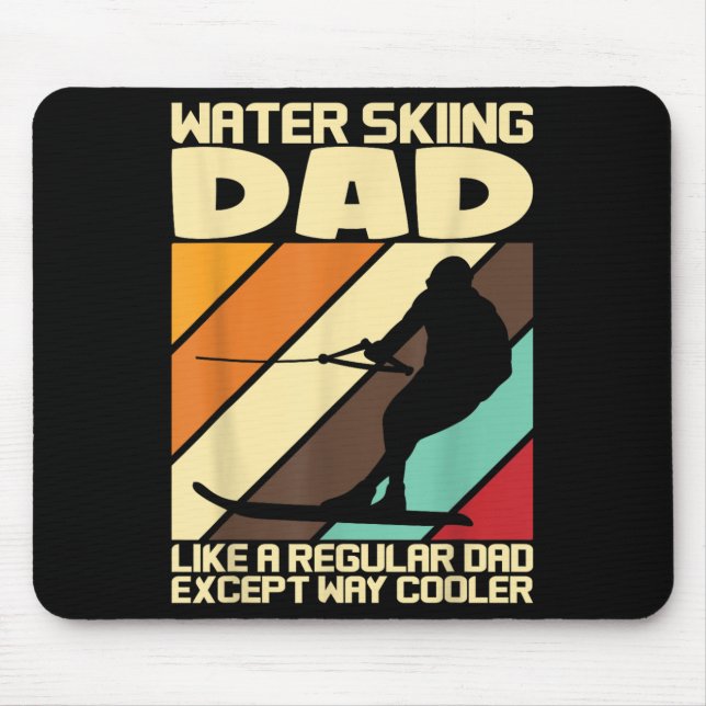 Tapis De Souris Ventilateurs de ski nautique (Devant)