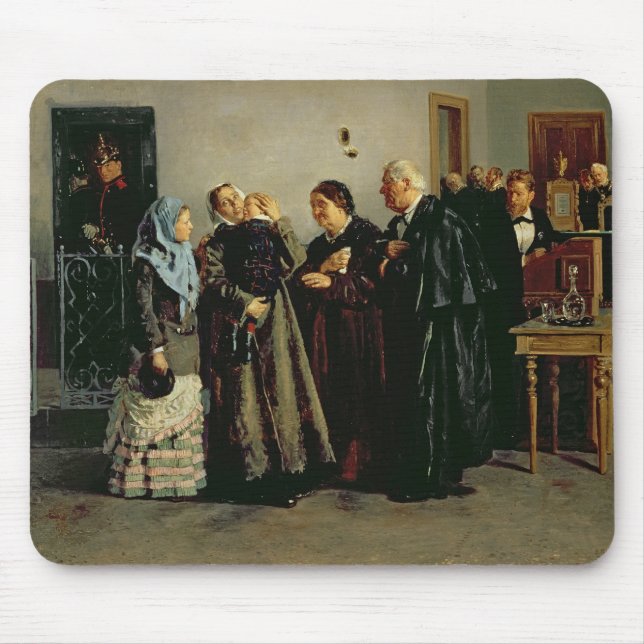 Tapis De Souris Verdict, "non coupable", 1882 (Devant)