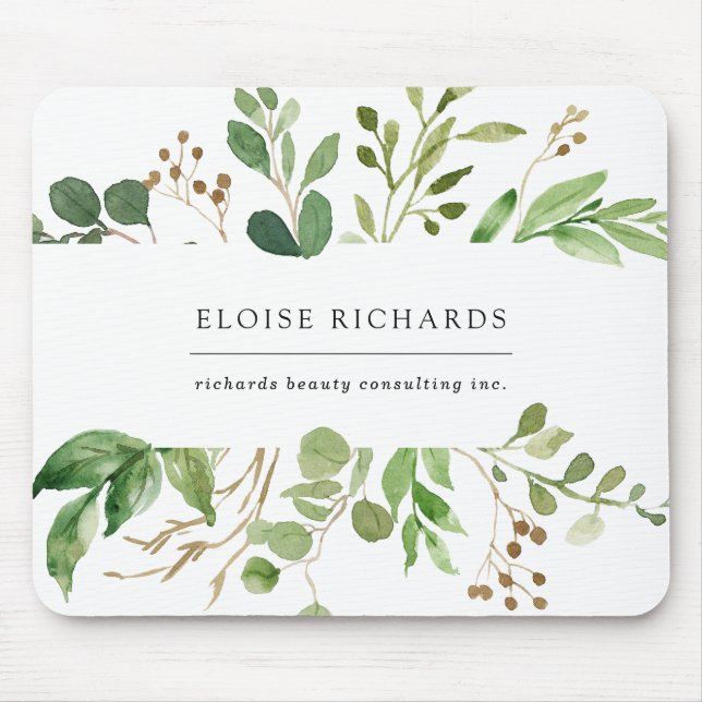 Tapis De Souris Verdure simple (Devant)