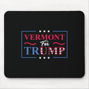 Tapis De Souris Vermont pour Trump - Vote pro-Trump, républicain S