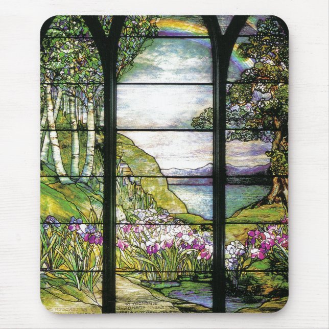 Tapis De Souris Verre souillé Mousepad (Devant)