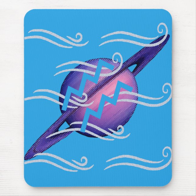 Tapis De Souris Verseau (Devant)