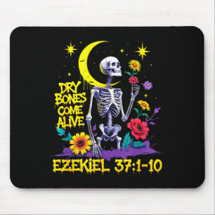 Tapis De Souris Verset biblique chrétien Les os secs reviennent à