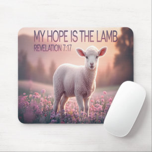 Tapis De Souris Verset biblique inspirant/Écriture Mousepad