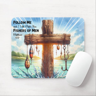 Tapis De Souris Verset biblique inspirant/Écriture Mousepad