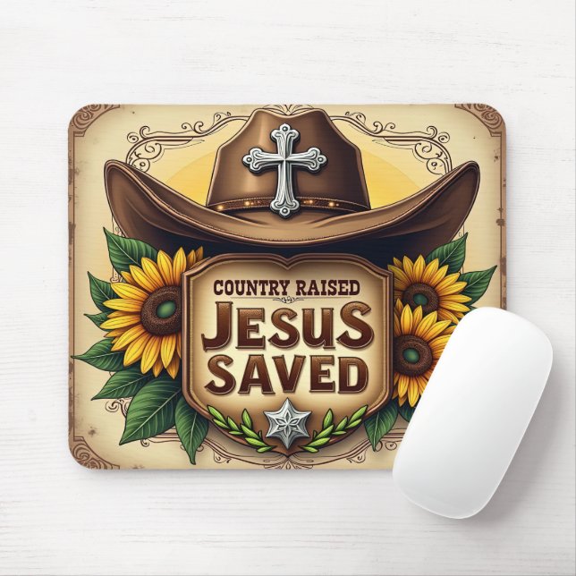 Tapis De Souris Verset biblique inspirant/Écriture Mousepad (Avec souris)