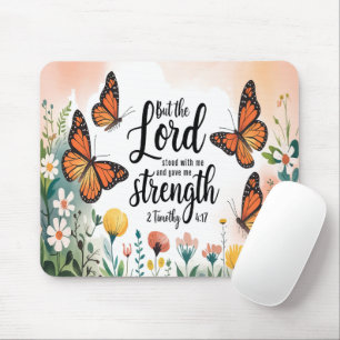 Tapis De Souris Verset biblique inspirant/Écriture Mousepad
