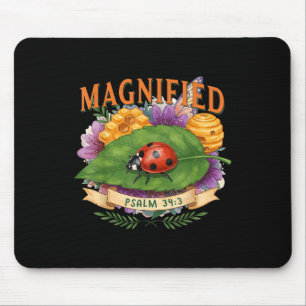 Tapis De Souris Verset de la Bible chrétienne magnifié Été Vibes R