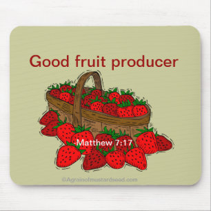 Tapis De Souris Versets de la Bible Parole de Dieu