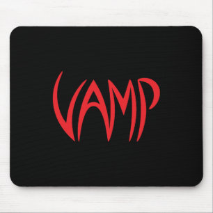 Tapis De Souris Version du texte Vamp (noir/rouge)