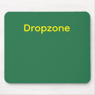 Tapis de souris vert