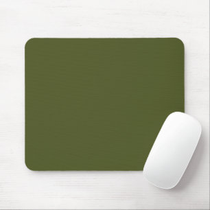 Tapis de souris vert armée minimaliste avec une to