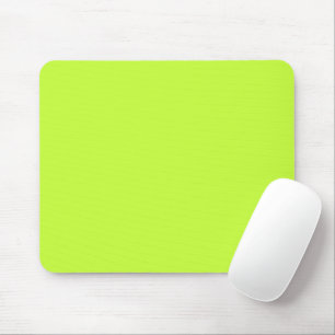 Tapis De Souris Vert clair citron solide