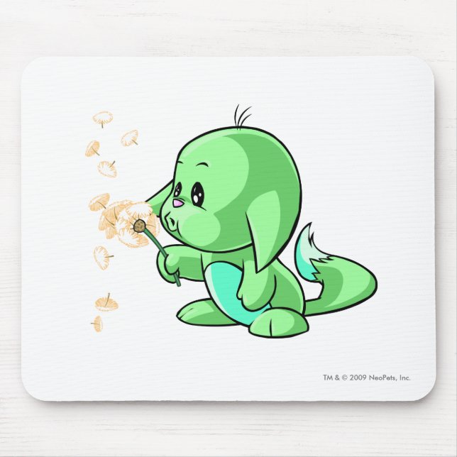 Tapis De Souris Vert de Kacheek (Devant)