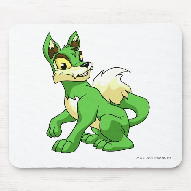 Tapis De Souris Vert de Lupe (Devant)