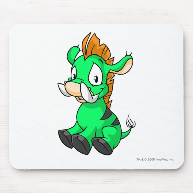 Tapis De Souris Vert de Moehog (Devant)