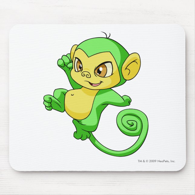Tapis De Souris Vert de Mynci (Devant)