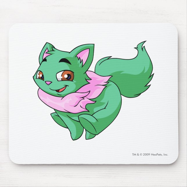 Tapis De Souris Vert de Wocky (Devant)