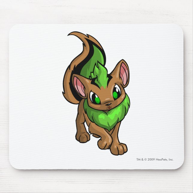 Tapis De Souris Vert de Xweetok (Devant)