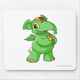 Tapis De Souris Vert d'Elephante