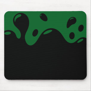 Tapis de souris vert et noir