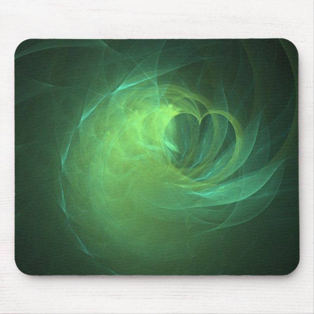 Tapis De Souris VERT LoVE Mousepad (Devant)