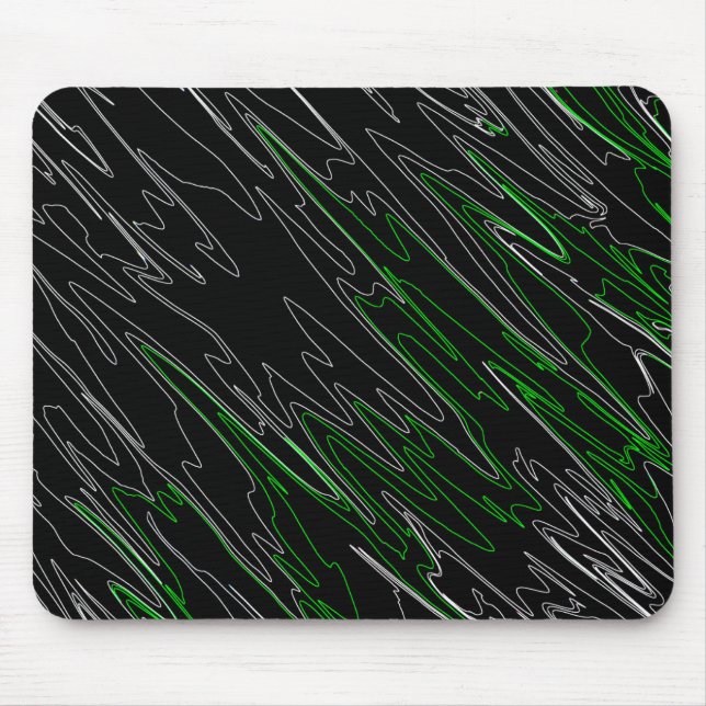 Tapis De Souris Vert noir marbré (Devant)