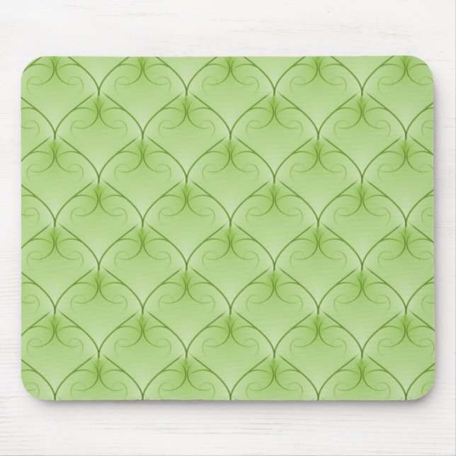 Tapis De Souris Vert olive Élégance inégalée Mousepad (Devant)