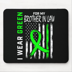 Tapis De Souris Vert Pour Mon Frère En Droit Kidney Maladie
