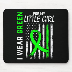 Tapis De Souris Vert pour petite fille fille maladie du rein Awar