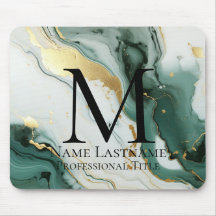 Vert sarcelle Monogramme