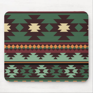 Tapis De Souris Vert tribal du sud-ouest
