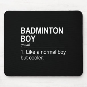 Tapis De Souris Vêtements Badminton Champion Birdie 