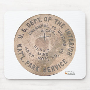 Tapis De Souris Vêtements Cadeaux Hot Springs US Dept Of The Inter