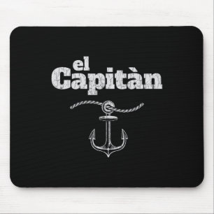 Tapis De Souris Vêtements El Capitan pour hommes Cadeau de bateau