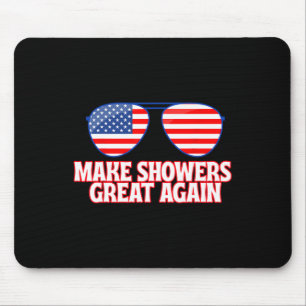 Tapis De Souris Vêtements Mème de Douches Drôles Trump Amérique 20
