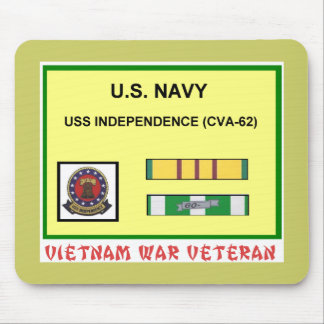 TAPIS DE SOURIS VÉTÉRINAIRE DE GUERRE DE VIETNAM DE L'INDÉPENDANCE