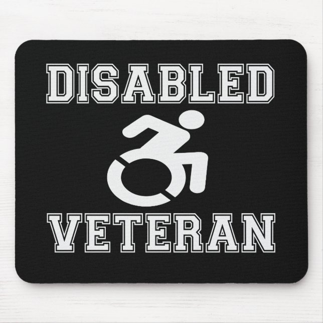 Tapis De Souris Vétérinaire handicapé (Devant)