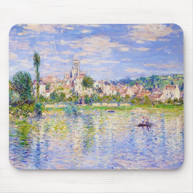 Tapis De Souris Vetheuil en Claude Monet d'été (Devant)