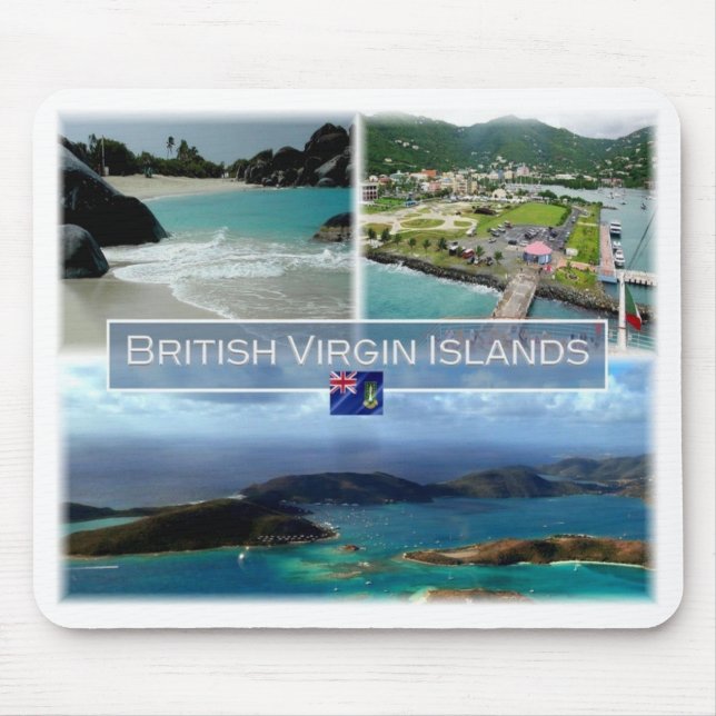 Tapis De Souris VG Îles Vierges britanniques - Virgin Gorda - (Devant)