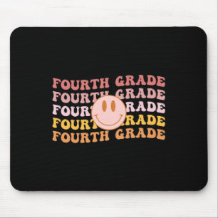 Tapis De Souris Vibes 4e année Équipe 1er jour de l'école Rétro