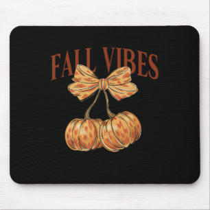 Tapis De Souris Vibes d'automne-amant de l'automne Jour de Thanksg