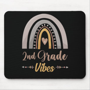 Tapis De Souris Vibes de 2e année Rentrée scolaire en deuxième ann