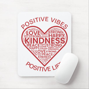 Tapis De Souris Vibes positives Vie positive Mousepad