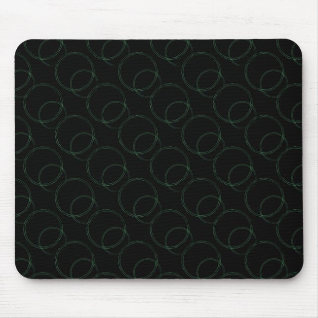 Tapis De Souris Vibrance Mousepad, Vert foncé (Devant)