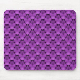Tapis De Souris Vibrant violet rétro Cercles de funk Mousepad