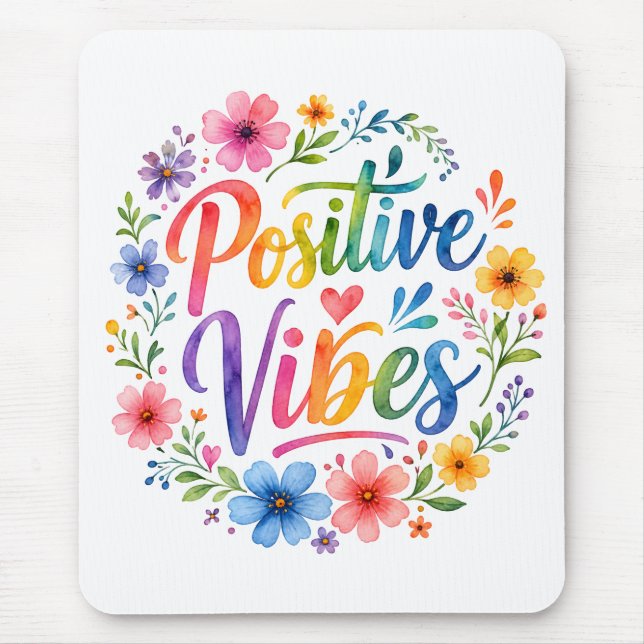 Tapis De Souris Vibrations Positives (Devant)