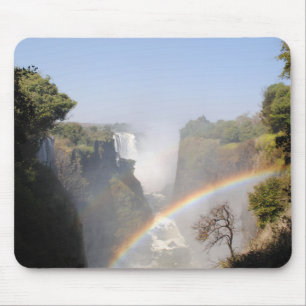 Tapis De Souris Victoria Falls Rainbow Waterfall