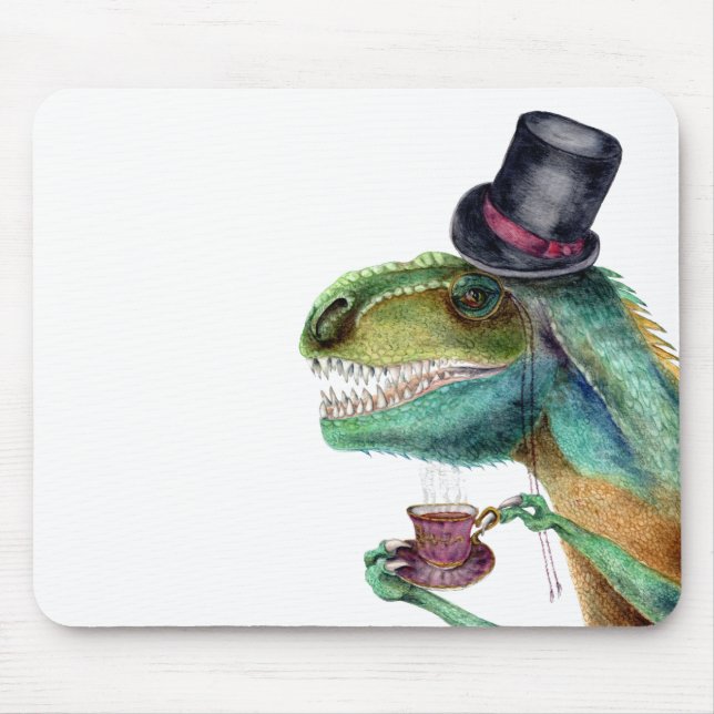 Tapis De Souris Victorian Tyrannosaure (Devant)